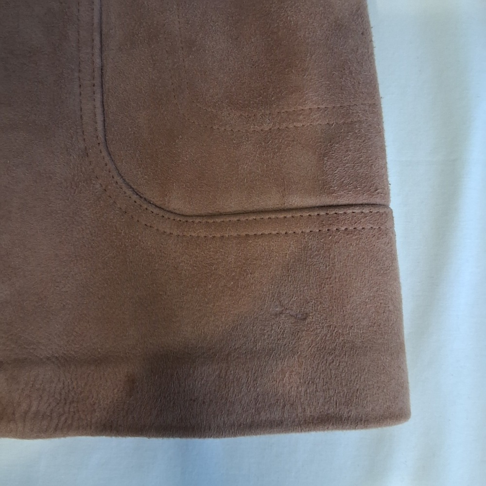 Vintage New England Sportswear Co. Leather Suede Lined Jacket Western Steampunk - Picture 9 of 16